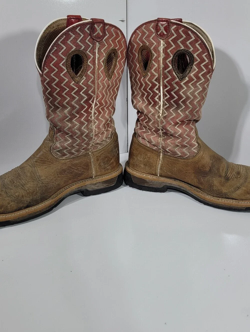 Twisted X Mens Work Boots MLCW001 Soft Toe MISMATCH SIZES Left 9 D / Right 8.5 D